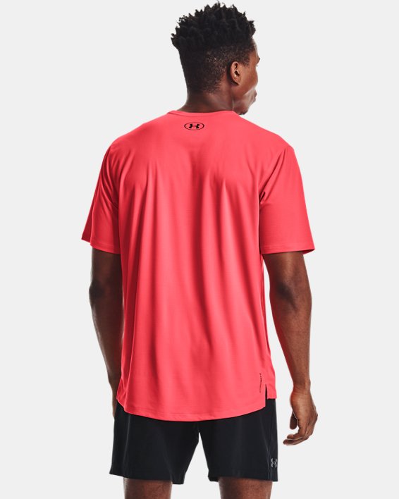 Men's UA CoolSwitch Short Sleeve in Red image number 1